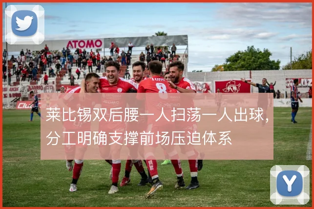 莱比锡双后腰一人扫荡一人出球，分工明确支撑前场压迫体系